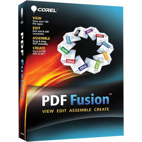 Corel Pdf Fusion Nouvelle Version Pour Windows - Activation À Vie - Licence Logicielle