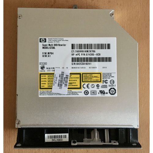 Lecteur graveur DVD SATA GT30L - 605416-001 HP Pavilion DV7