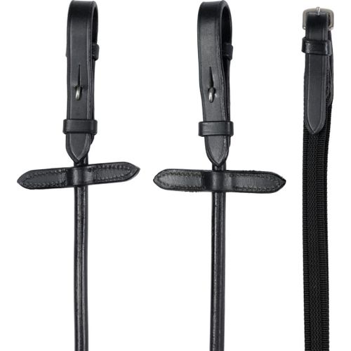 Hg Rênes Supergrip En Cuir Rond 16mm Taille Cheval, Équitation