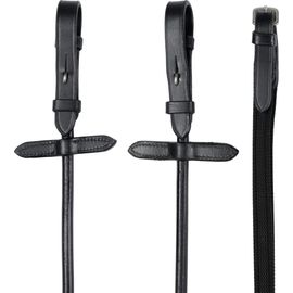 Hg Rênes Supergrip En Cuir Rond 16mm Taille Cheval, Équitation