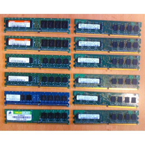 barrette DDR2 - 512 Mo ( le lot )