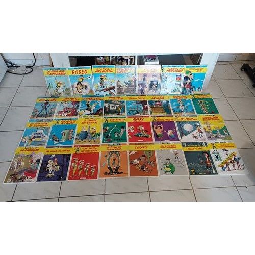 Lot De 31 Bd De Lucky Luke 1ere Collection Complète