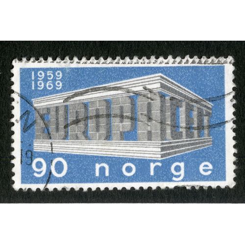 Timbre Oblitéré Norge, 1959 - 1969, Europa Cept