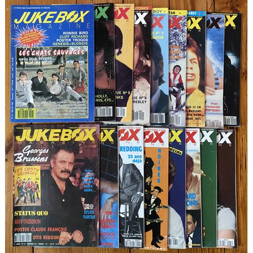 Lot De 17 Magazines Jukebox