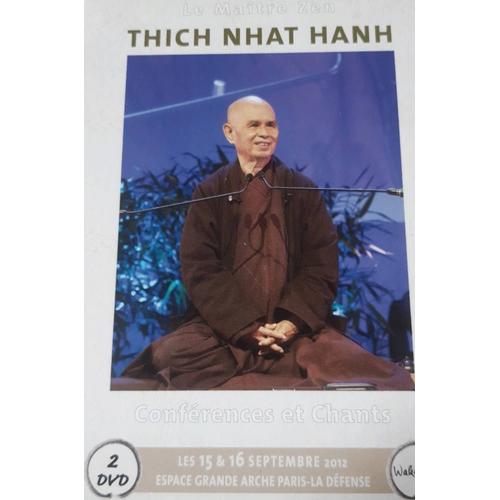 Thich Nhat Hanh. 2 Dvd. Conférences Du 15 Et 16 Septembre 2012