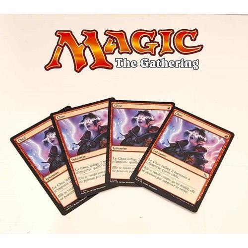 Mtg - Choc - 4 X Cartes D'éphémères Rouge - Vf - Meurtres Au Manoir Karlov