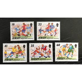 Lot De 5 Timbres Jersey 1996