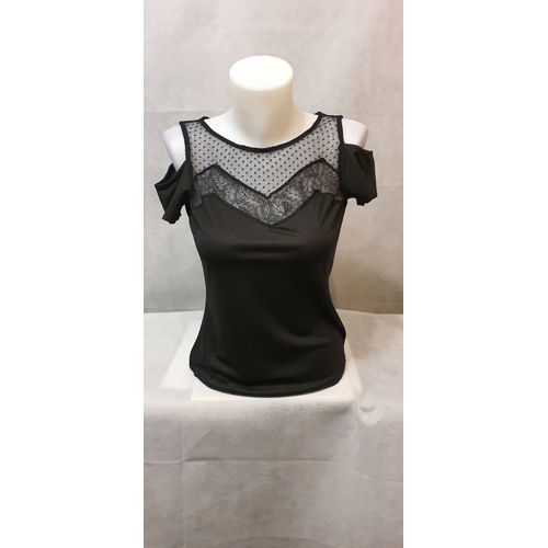 Top Noir Femme Jus D'orange Paris Taille 38
