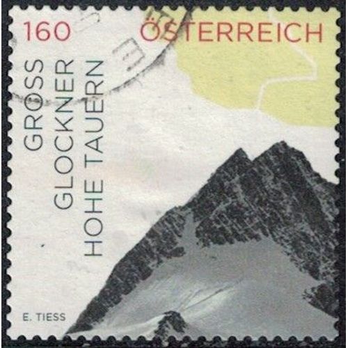 Autriche 2015 Oblitéré Used Montagne Grossglockner Hohe Tauern Alpes Y&t At 3022 Su