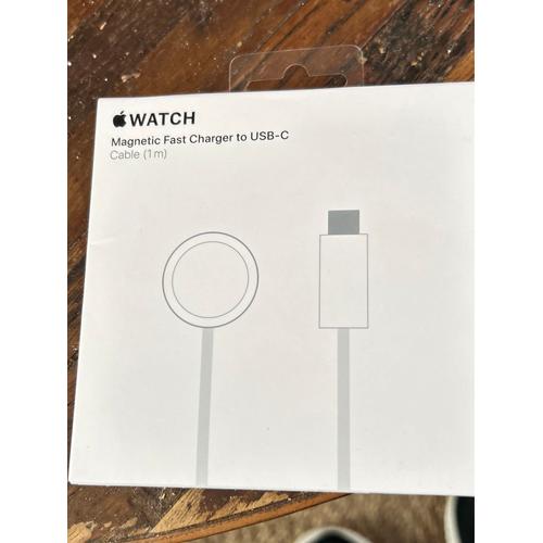Apple Watch Magnetic Fast Charger To Usb C Cable 1 M - Cable Chargeur Pour Apple Watch Série 7 
