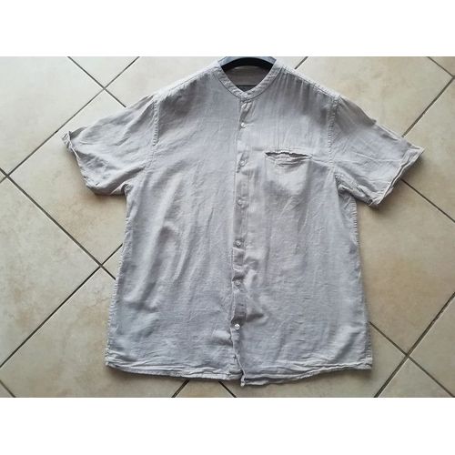 Chemise Été Homme 55 % Lin Taille Xl.