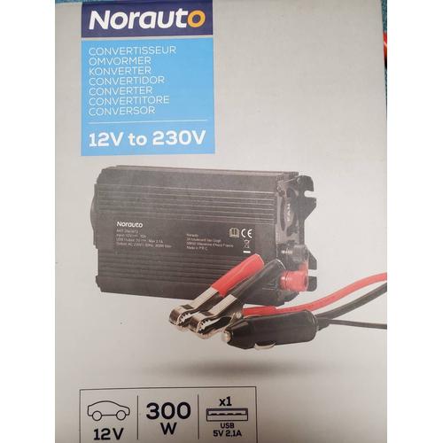 Convertisseur Norauto Avec Port Usb 12v/230v 300 W