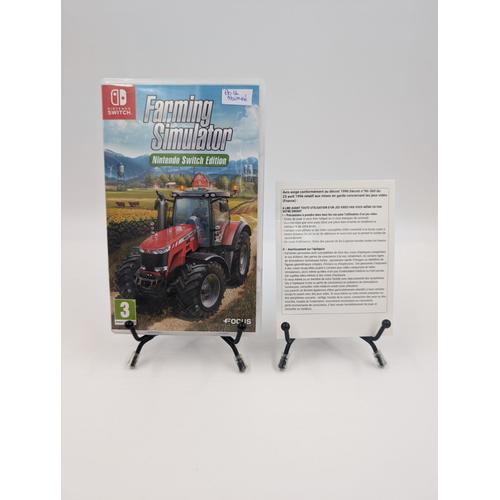 Jeu Nintendo Switch Farming Simulator - Nintendo Switch Edition En Boite, Complet (Boite Abîmée)