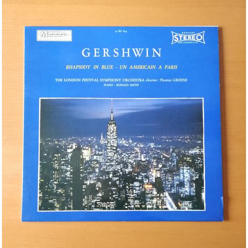 Lp Georges Gerschwin : Rhapsody In Blue - Musidisc 30 Rc 854 - 1971