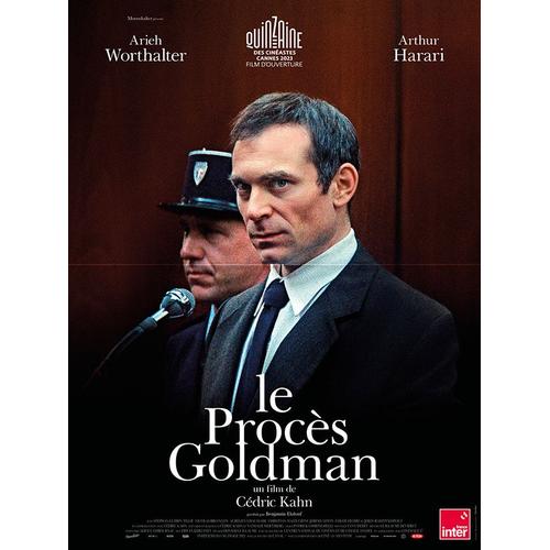 Le Procès Goldman - Véritable Affiche De Cinéma Pliée - Format 40x60 Cm - De Cédric Kahn Avec Arieh Worthalter, Arthur Harari, Stéphan Guérin-Tillié, Ulysse Dutilloy-Liégeois - 2023