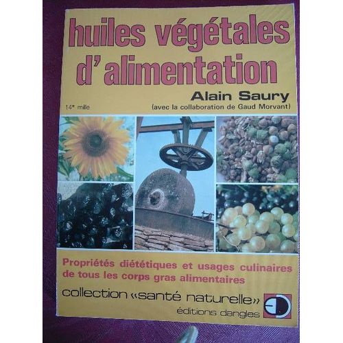 Huiles Vegetales D'alimentation