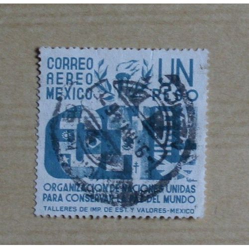 Timbre 1 Peso, Mexique