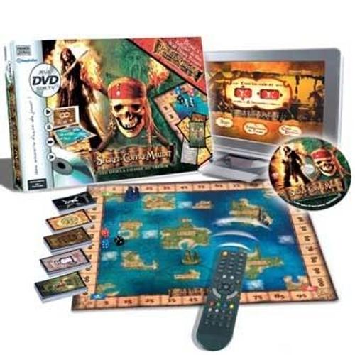 Pirates des Caraïbes - le secret du coffre maudit - jeu dvd la chasse au  trésor