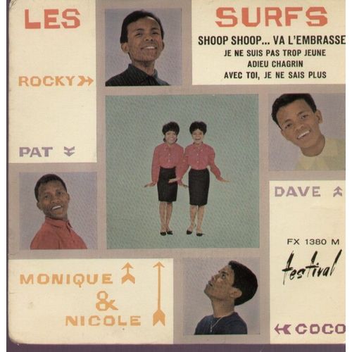 Shoop Shoop ... Va L'enbrasser  -  Je Ne Suis Pas Trop Jeune   - Adieu Chagrin (There's A Place) (Paul Mac Cartney - John Lennon - M. Jourdan)  -  Avec Toi, Je Ne Sais Plus (Fool's Errand)