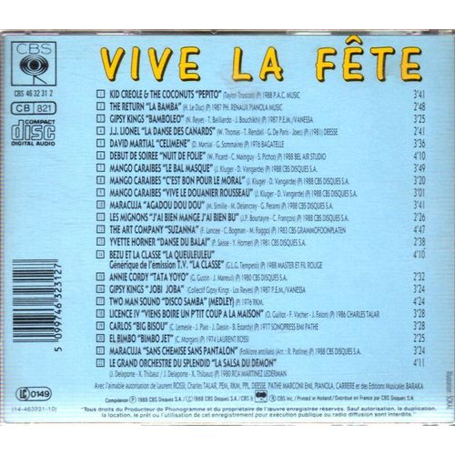 Vive La Fête