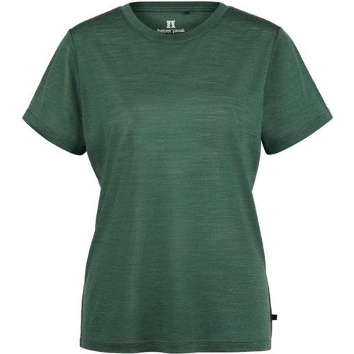 Women's Merinomix150 Pineconehe. T-Shirt T-Shirt En Laine Mérinos Taille 34, Vert/Vert Olive