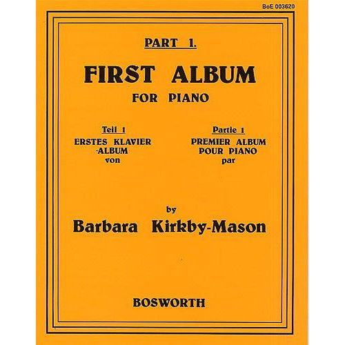 Kirkby-Mason : First Album For Piano Part 1