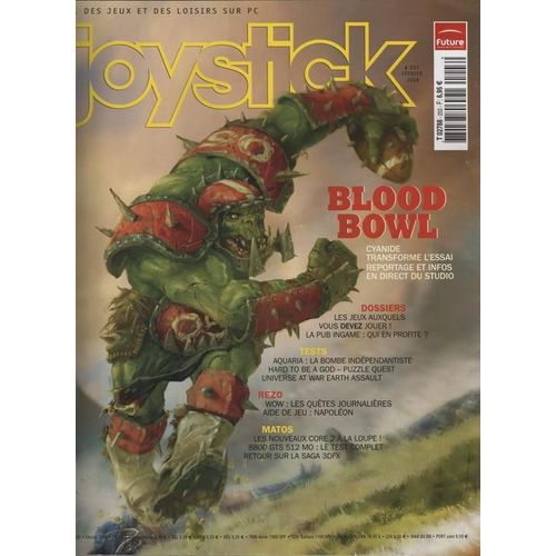 Joystick  N° 203 : Blood Bowl