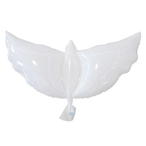 10 Pièces Séries Volant Blanc Colombe Ballons Décoration De Fête De Mariage Colombe Ballons Paix Oiseau Balle Pigeons Feuille Ballons