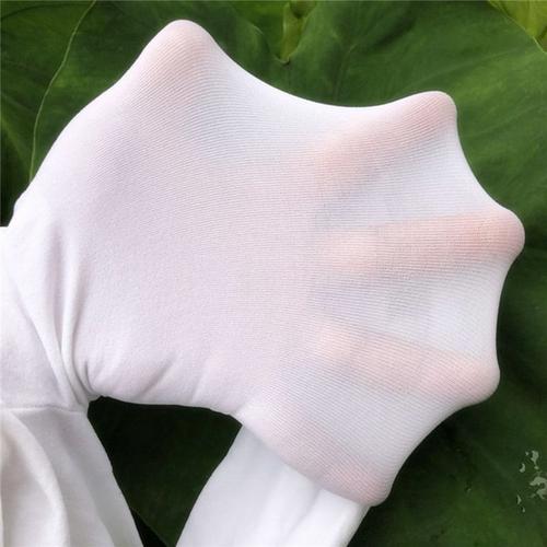 Blanc Enfants Filles Velours Ballet Collants Chaussettes De Danse Chaussettes En Microfibre De Danse Professionnelle S