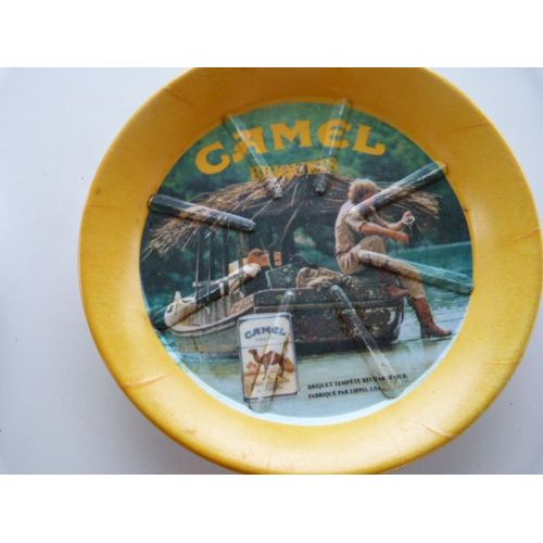 Vide-Poche Assiette Coupelle Cendrier Ramasse Monnaie "Camel Briquets