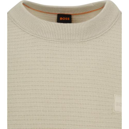 Boss Pull Anion Greige Beige Gris Taille M