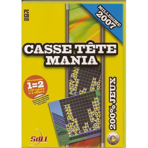 Jeu Casse Tête Mania Version 2007 Pc