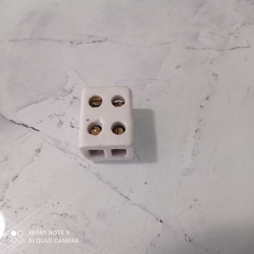 Domino Électrique En Porcelaine