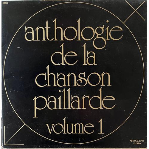 Anthologie De La Chanson Paillarde Volume 1