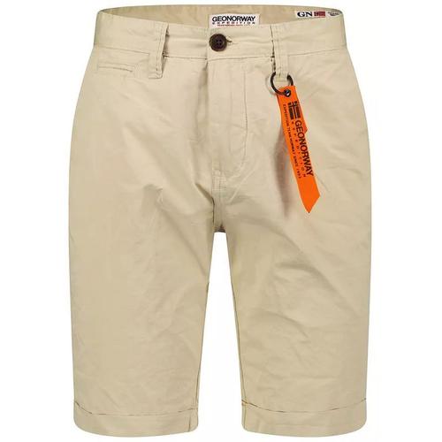 Short Homme Geographical Norway Panilo Blanc: Xl