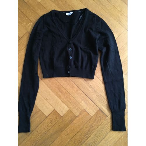 Cardigan Court Noir Taille S