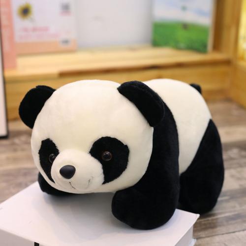 [Ander Online] [Panda 32 Cm (0,27 Kg)] Peluche Panda Simulé, Poupée De Dessin Animé, Ornement Mignon