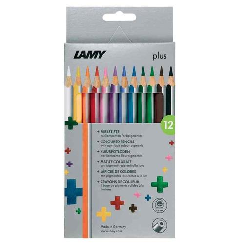 Lamy Crayon De Couleur Triangulaire Plus, Étui Carton De 12
