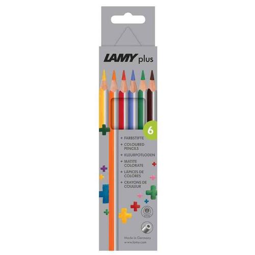 Lamy Crayon De Couleur Triangulaire Plus, Étui Carton De 6
