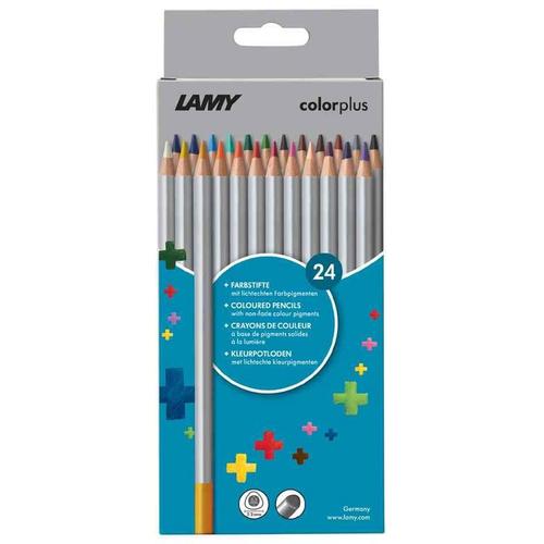 Lamy Crayon De Couleur Triangulaire Colorplus, Étui De 24