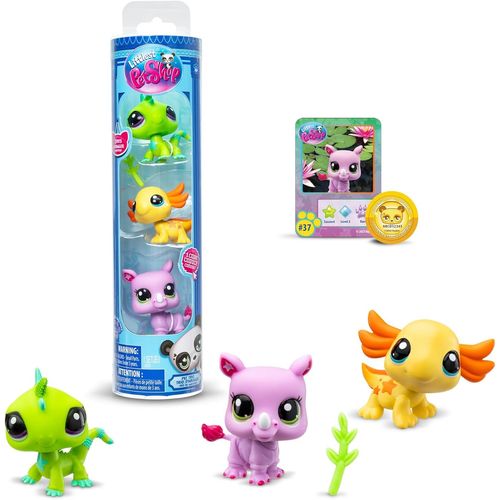Littlest Pet Shop Bandai Pet Trio Tube Wild Vibes
