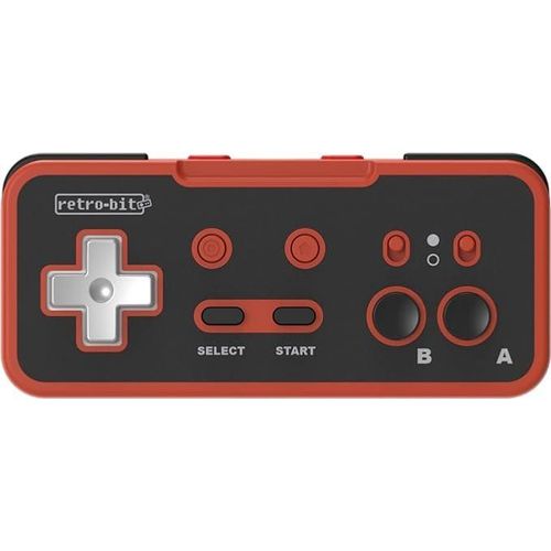 Retro-Bit Origin8 2.4g Manette Sans Fil Nintendo Switch & Nes Red & Black Edition