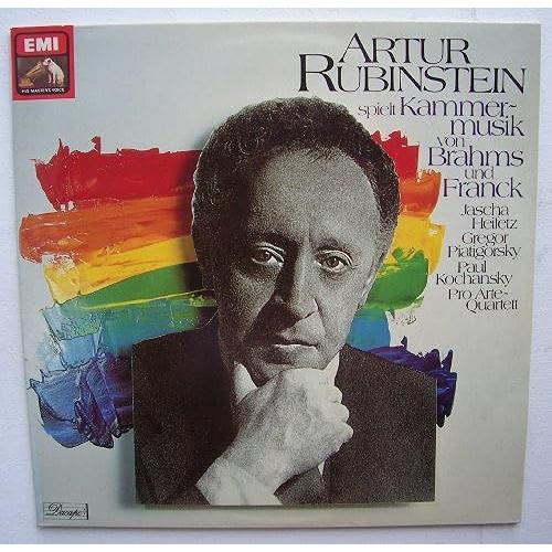 Artur Rubinstein Spielt Kammermusik Von Brahms Und Franck 2 Lp's