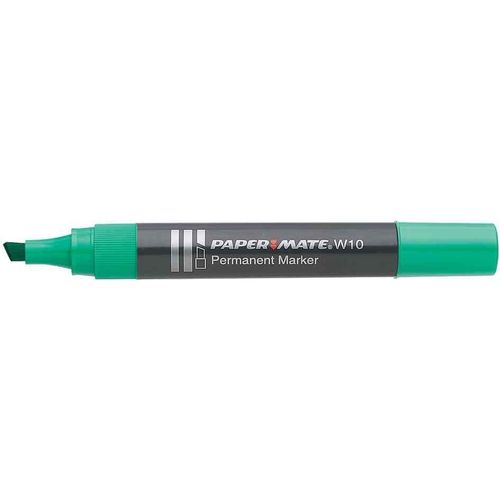 Sharpie Marqueur Permanent W10 Pointe Biseautée, Vert