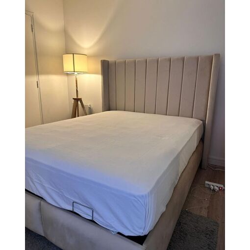 140x190 Lit Coffre Avec Matelas