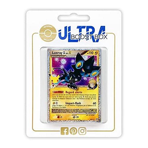 Luxray Gl Niv X 109 111 Collection Classique Holo - Ultraboost X Epée Et Bouclier - Célébrations - 25 Ans - Coffret De 10 Cartes Pokémon Françaises