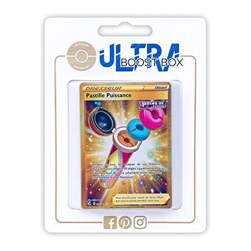 Pastille Puissance 281 264 Poing De Fusion Secr Te Gold - Myboost X Epée Et Bouclier 8 - Poing De Fusion - Coffret De 10 Cartes Pokémon Françaises