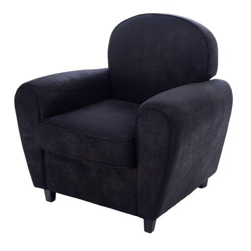 Fauteuil Club Noir