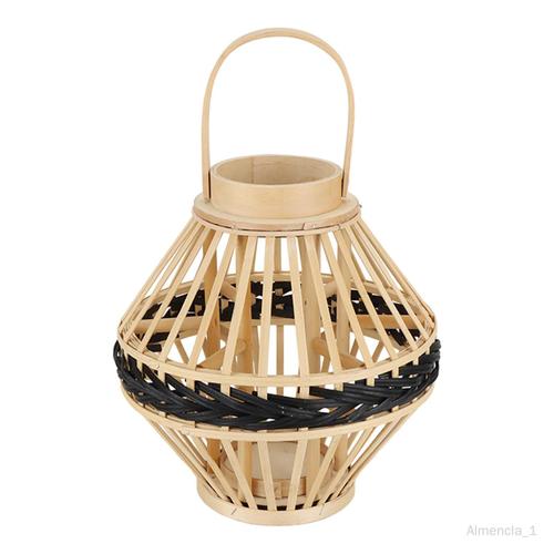 Lanterne Décorative En Bambou Tissée À La Main, Pour Porche, Table Et Styleb