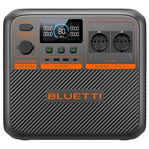 Bluetti Premium 200 V2 station dalimentation portable Phosph